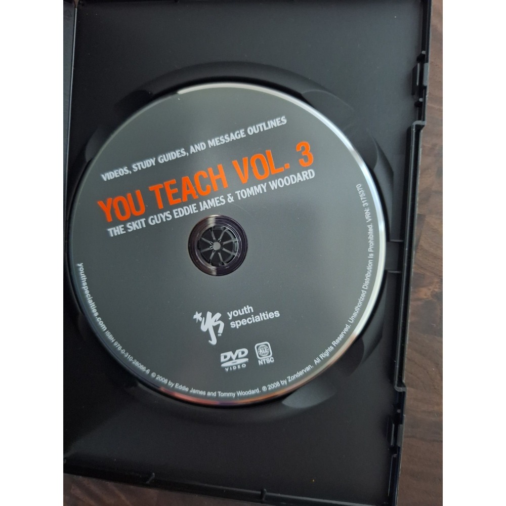 You Teach Vol 3 DVD The Skit Guys Youth Specialties Christian Ministry Lessons - Picture 3 of 3